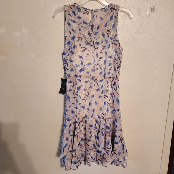 Tommy Hilfiger Floral-Print Fit Flare Sleeveless Dress Ballerina Size 2 NWT - Picture 10 of 13